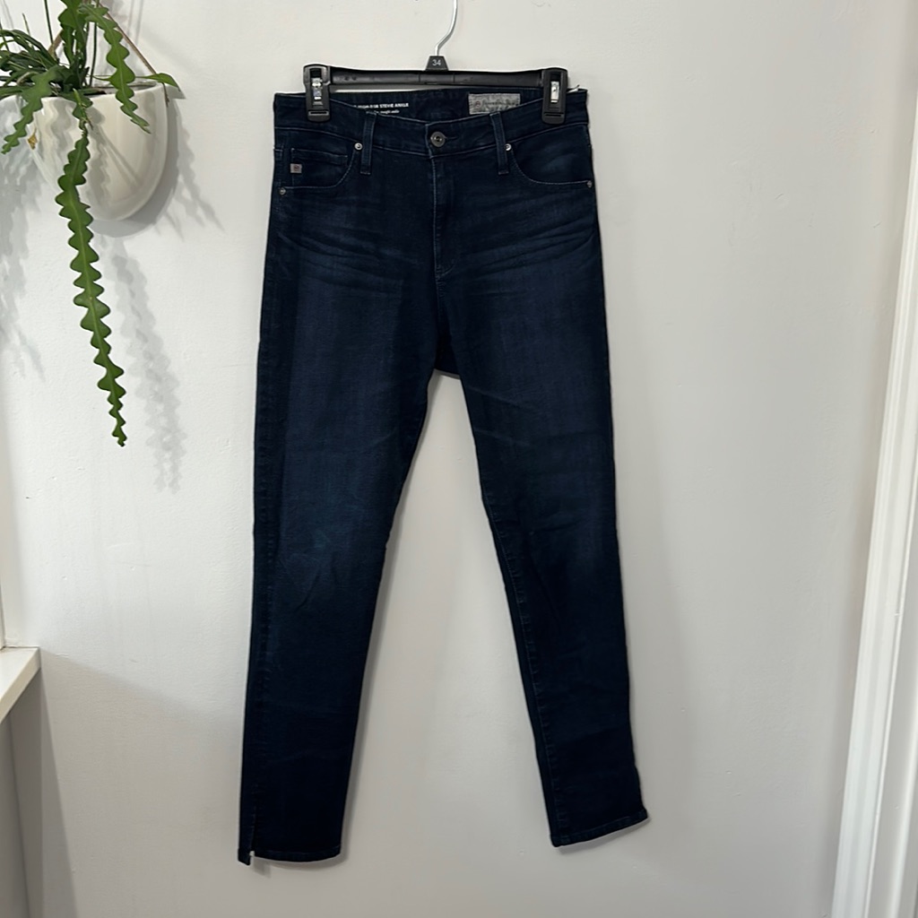 Ag The High Rise Stevie Ankle Sz 28